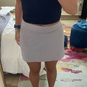 Outdoor Voices Light purple gray skirt